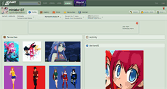 Desktop Screenshot of miniako137.deviantart.com