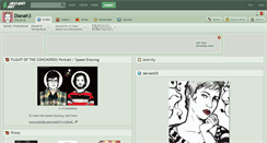 Desktop Screenshot of dianah3.deviantart.com