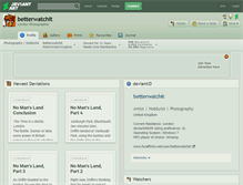 Tablet Screenshot of betterwatchit.deviantart.com