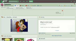 Desktop Screenshot of captainrisu.deviantart.com