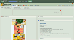 Desktop Screenshot of majorocelot.deviantart.com