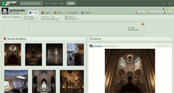 Desktop Screenshot of jacktomalin.deviantart.com