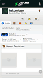 Mobile Screenshot of hakumiogin.deviantart.com
