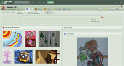 Desktop Screenshot of kabuki-girl.deviantart.com