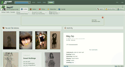 Desktop Screenshot of lissy97.deviantart.com