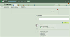 Desktop Screenshot of lilmangomagic.deviantart.com