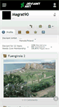 Mobile Screenshot of magrat90.deviantart.com