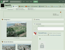Tablet Screenshot of magrat90.deviantart.com
