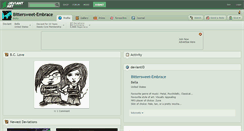 Desktop Screenshot of bittersweet-embrace.deviantart.com