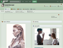 Tablet Screenshot of kaialeidoscope.deviantart.com