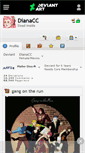 Mobile Screenshot of dianacc.deviantart.com