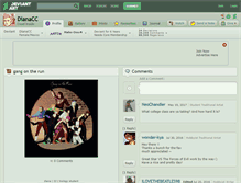 Tablet Screenshot of dianacc.deviantart.com