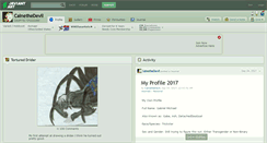 Desktop Screenshot of cainethedevil.deviantart.com