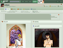 Tablet Screenshot of adduen.deviantart.com