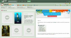 Desktop Screenshot of footcuff.deviantart.com