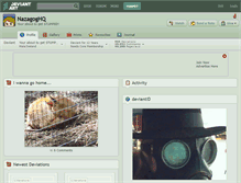 Tablet Screenshot of nazagoghq.deviantart.com
