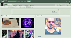 Desktop Screenshot of mhek.deviantart.com