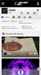Mobile Screenshot of mhek.deviantart.com