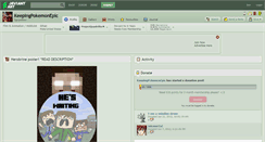 Desktop Screenshot of keepingpokemonepic.deviantart.com
