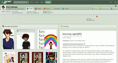 Desktop Screenshot of kory-kansas.deviantart.com