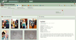 Desktop Screenshot of differentyethyper.deviantart.com