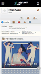Mobile Screenshot of niiachaan.deviantart.com