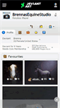 Mobile Screenshot of brennasequinestudio.deviantart.com