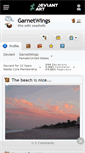 Mobile Screenshot of garnetwings.deviantart.com