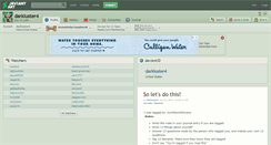 Desktop Screenshot of darkluster4.deviantart.com
