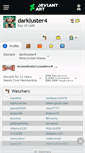Mobile Screenshot of darkluster4.deviantart.com