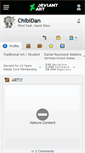 Mobile Screenshot of chibidan.deviantart.com