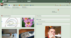 Desktop Screenshot of cistac.deviantart.com