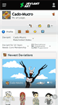Mobile Screenshot of cado-mucro.deviantart.com