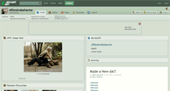 Desktop Screenshot of offensivebehavior.deviantart.com