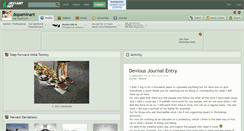 Desktop Screenshot of dopaminart.deviantart.com