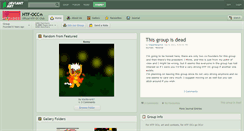 Desktop Screenshot of htf-occ.deviantart.com