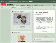 Tablet Screenshot of htf-occ.deviantart.com