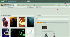 Desktop Screenshot of dragonwarsro.deviantart.com