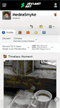 Mobile Screenshot of medeasmyke.deviantart.com