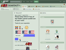 Tablet Screenshot of gempakstarzfc.deviantart.com