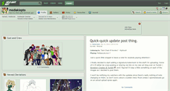 Desktop Screenshot of mediaklepto.deviantart.com