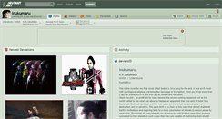 Desktop Screenshot of inukumaru.deviantart.com