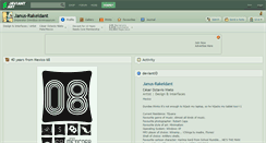 Desktop Screenshot of janus-rakeldant.deviantart.com