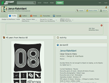 Tablet Screenshot of janus-rakeldant.deviantart.com