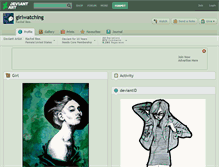 Tablet Screenshot of girlwatching.deviantart.com