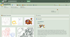 Desktop Screenshot of leonedicieli.deviantart.com