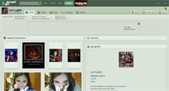 Desktop Screenshot of lor-lupin.deviantart.com