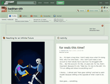Tablet Screenshot of baobhan-sith.deviantart.com