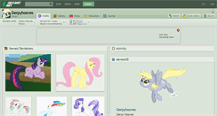 Desktop Screenshot of derpyhooves.deviantart.com