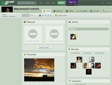 Tablet Screenshot of misa-around-t-world.deviantart.com